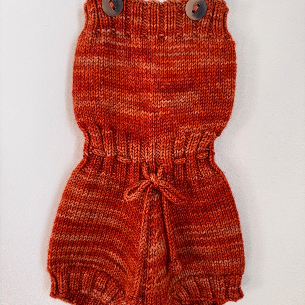 Misha & Puff baby merino wool and cashmere one-piece romper